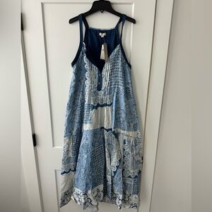 Anthropology Pilcro sleeveless maxi dress